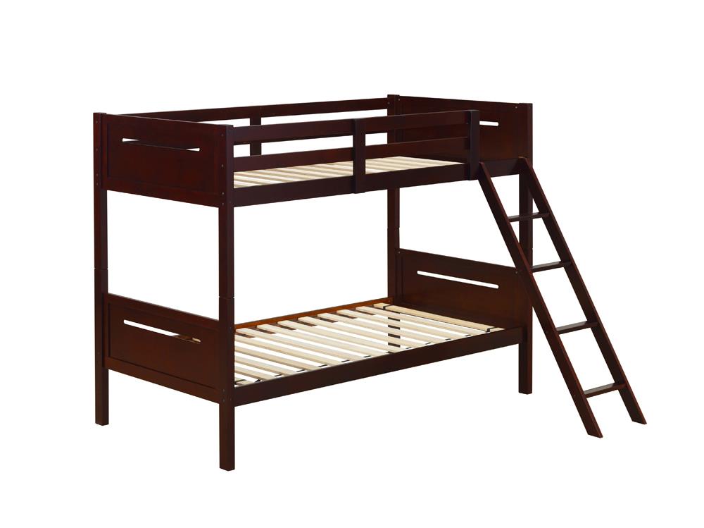 Littleton Espresso Twin/Twin Bunk Bed