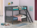 Littleton Gray Twin/Twin Bunk Bed by Coaster at Eve Furniture