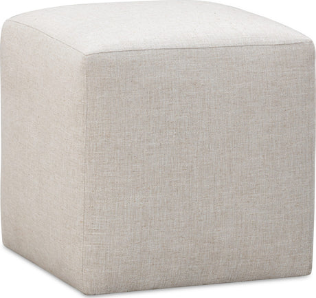 Liv Natural Fully Upholstered Dining Ottoman by Modus Furniture at Eve Furniture