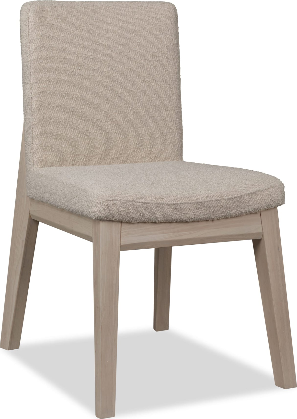 Liv White Sand/Brun Solid Wood Dining Chair (Set of 2)