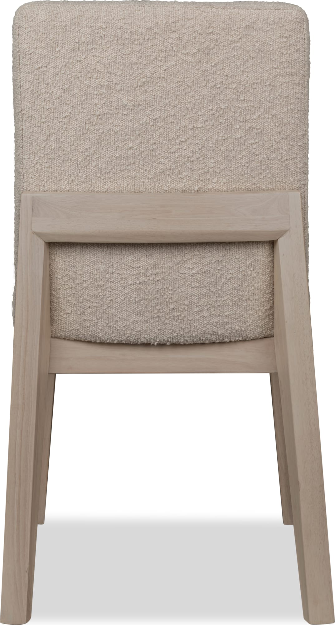 Liv White Sand/Brun Solid Wood Dining Chair (Set of 2)