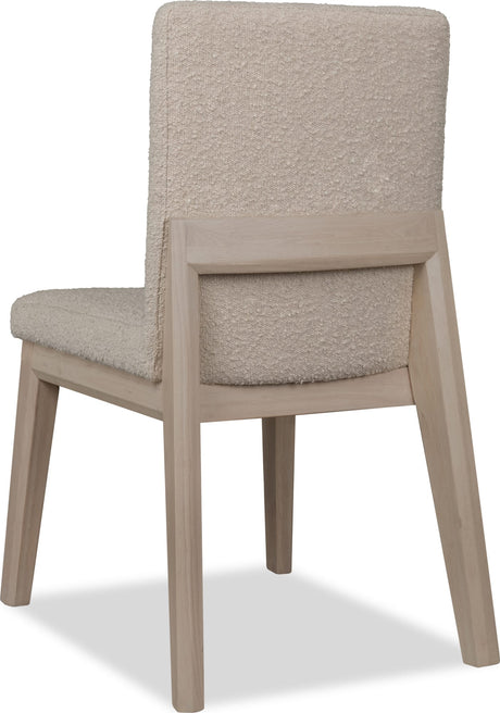Liv White Sand/Brun Solid Wood Dining Chair (Set of 2) by Modus Furniture at Eve Furniture