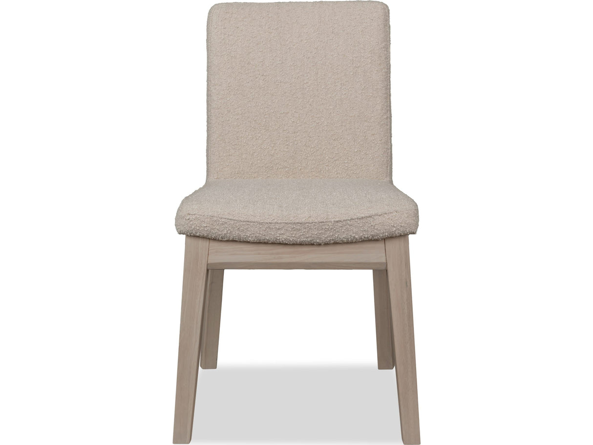 Liv White Sand/Brun Solid Wood Dining Chair (Set of 2)