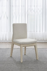 Liv White Sand/Natural Solid Wood Dining Chair (Set of 2) by Modus Furniture at Eve Furniture