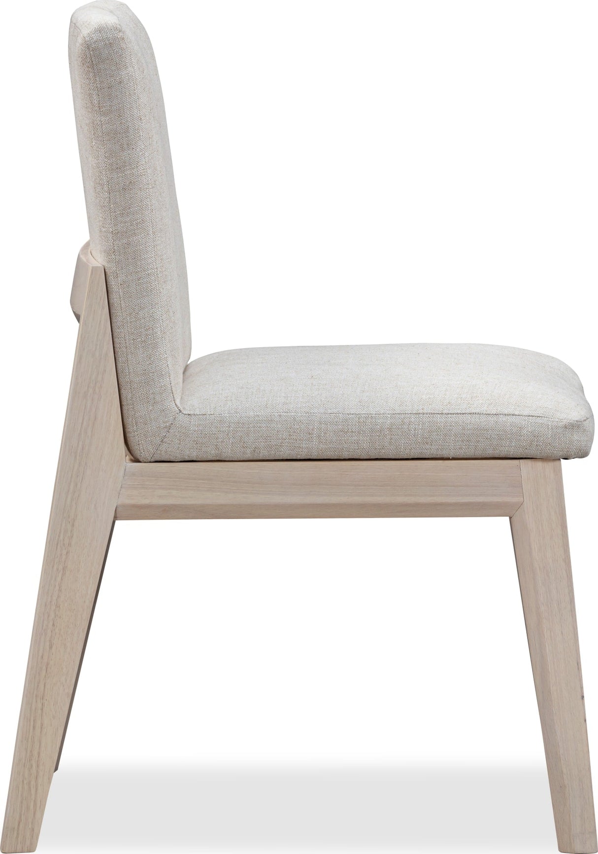 Liv White Sand/Natural Solid Wood Dining Chair (Set of 2) by Modus Furniture at Eve Furniture