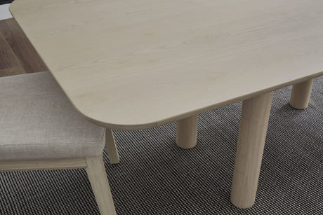 Liv White Sand/Natural Solid Wood Dining Chair (Set of 2) by Modus Furniture at Eve Furniture