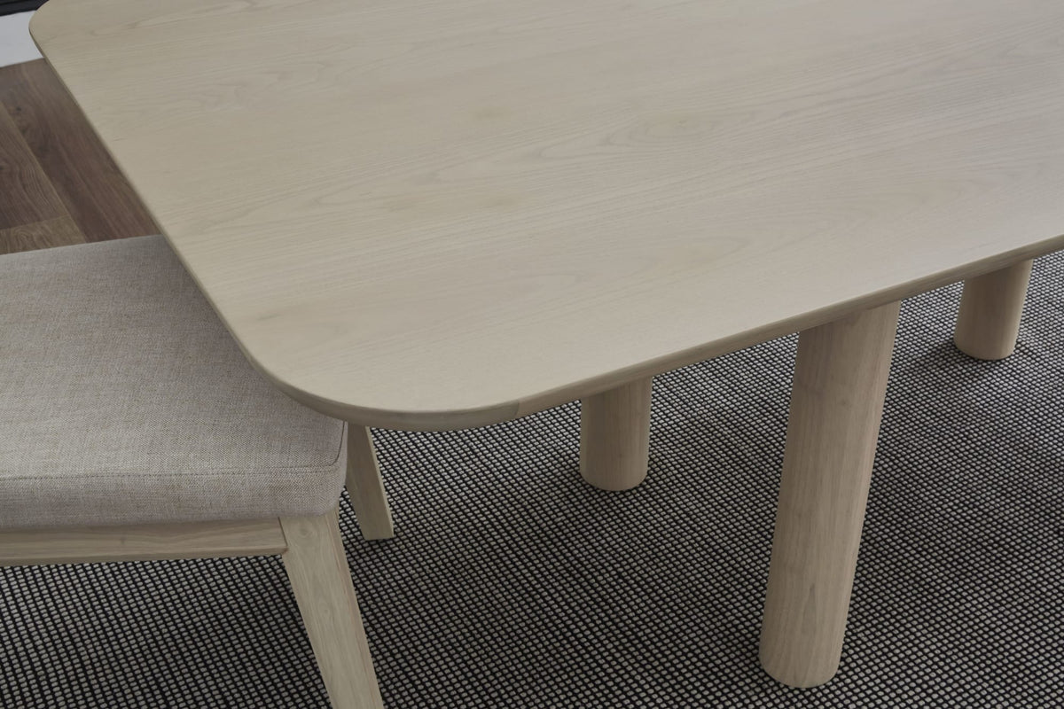 Liv White Sand/Natural Solid Wood Dining Chair (Set of 2) by Modus Furniture at Eve Furniture