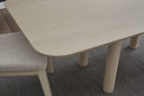 Liv White Sand/Natural Solid Wood Dining Chair (Set of 2) by Modus Furniture at Eve Furniture