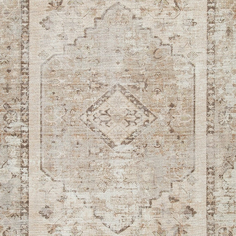 Livdon Brown/Beige/Gray Washable Large Rug by Ashley at Eve Furniture