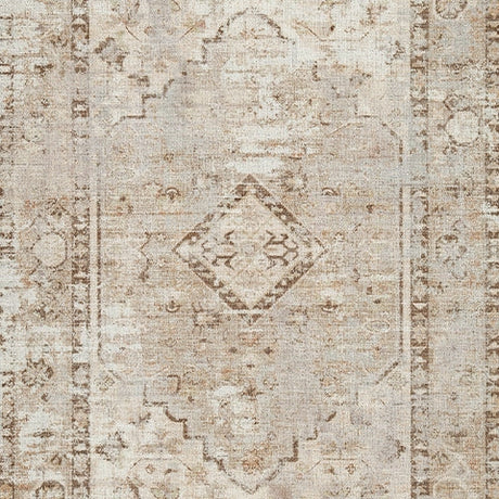Livdon Brown/Beige/Gray Washable Medium Rug by Ashley at Eve Furniture