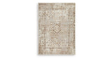 Livdon Brown/Beige/Gray Washable Medium Rug by Ashley at Eve Furniture