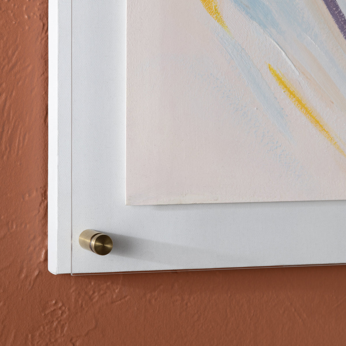 Liveliness Blue/Orange Wall Art by Crestview at Eve Furniture