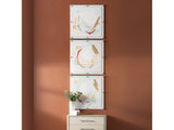 Liveliness Blue/Orange Wall Art by Crestview at Eve Furniture
