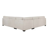 Livia Beige 3-Piece Sectional by Homelegance at Eve Furniture