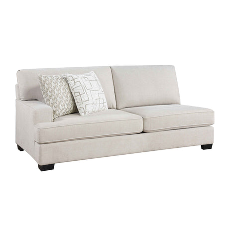 Livia Beige 3-Piece Sectional by Homelegance at Eve Furniture
