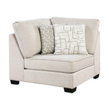 Livia Beige 3-Piece Sectional by Homelegance at Eve Furniture