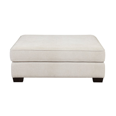 Livia Beige 3-Piece Sectional with Ottoman by Homelegance at Eve Furniture