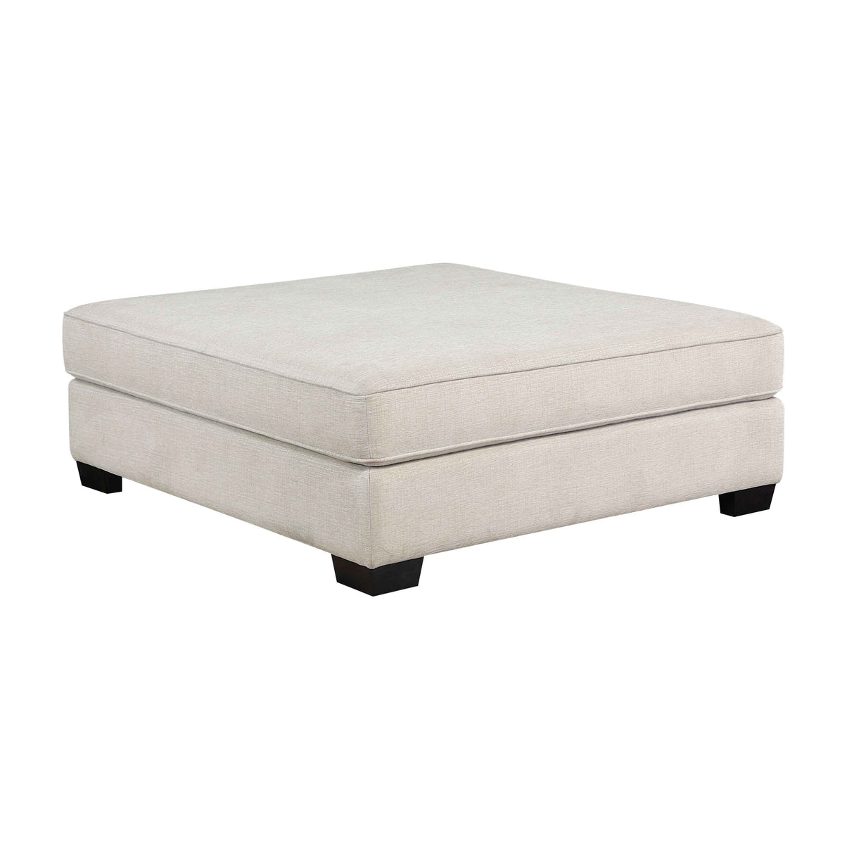 Livia Beige Ottoman by Homelegance at Eve Furniture