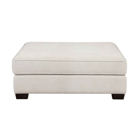 Livia Beige Ottoman by Homelegance at Eve Furniture