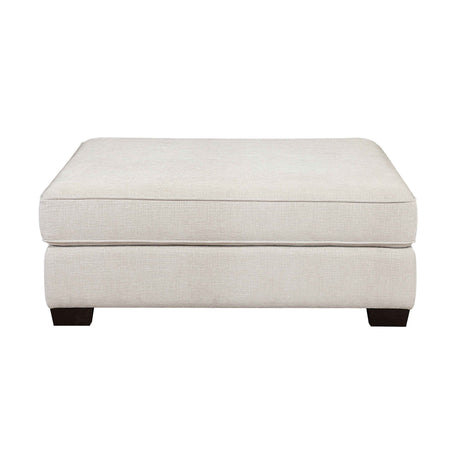 Livia Beige Ottoman by Homelegance at Eve Furniture