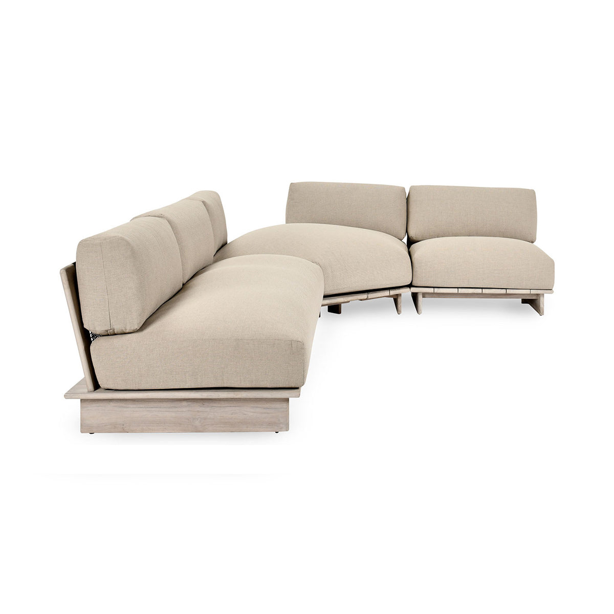 Livia Outdoor 3 Piece Sectional by Classic Home at Eve Furniture