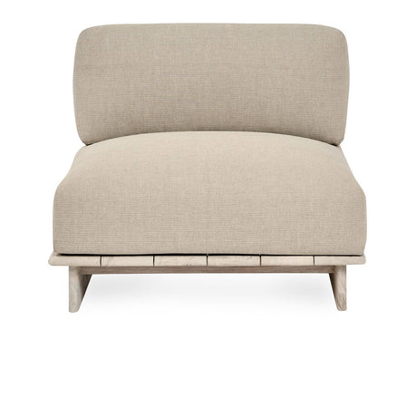 Livia Taupe Outdoor Accent Chair by Classic Home at Eve Furniture