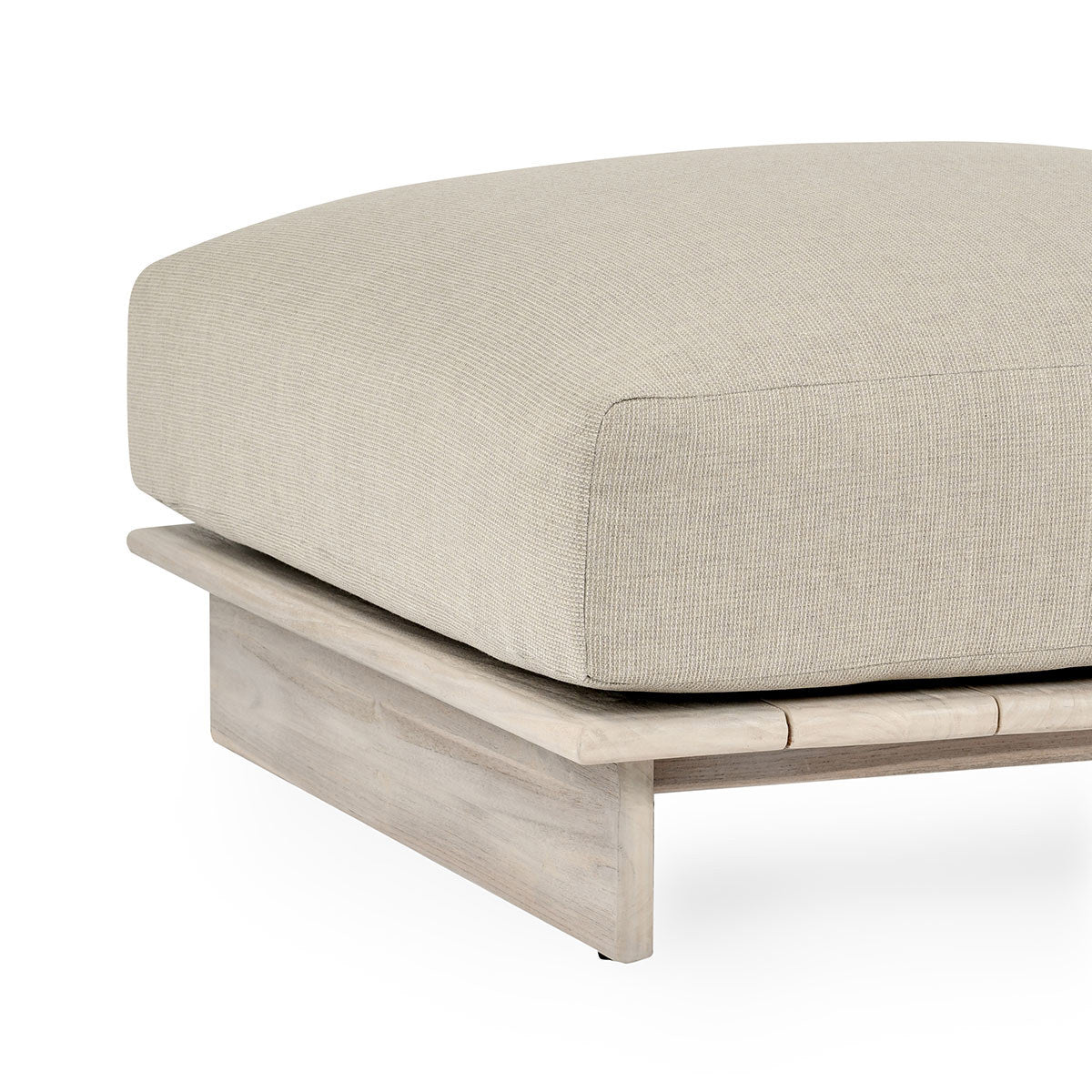Livia Outdoor Ottoman by Classic Home at Eve Furniture