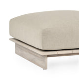 Livia Outdoor Ottoman by Classic Home at Eve Furniture