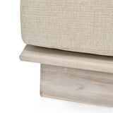 Livia Outdoor Ottoman by Classic Home at Eve Furniture