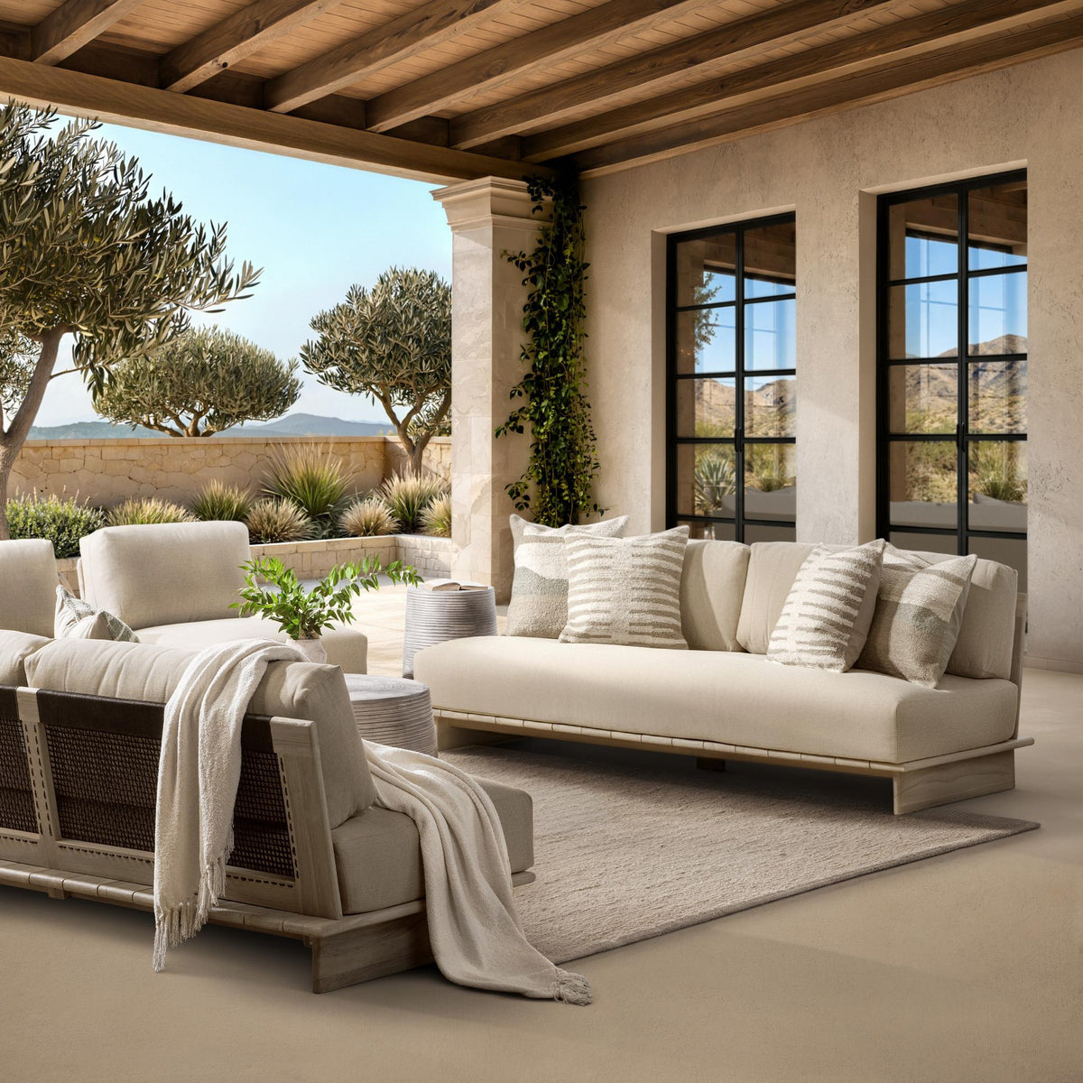 Livia Outdoor Sofa by Classic Home at Eve Furniture