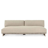 Livia Teak Taupe Outdoor Sofa by Classic Home at Eve Furniture
