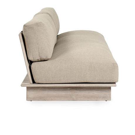 Livia Teak Taupe Outdoor Sofa by Classic Home at Eve Furniture
