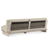 Livia Teak Taupe Outdoor Sofa by Classic Home at Eve Furniture