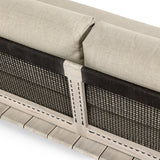 Livia Teak Taupe Outdoor Sofa by Classic Home at Eve Furniture