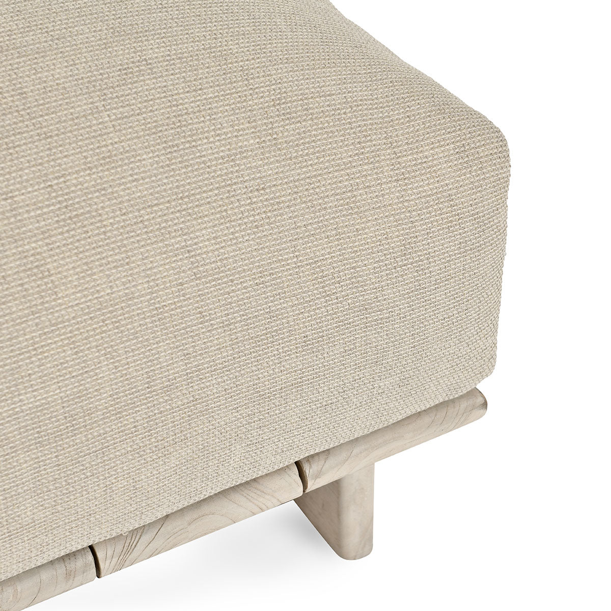 Livia Teak Taupe Outdoor Sofa by Classic Home at Eve Furniture