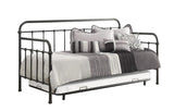 Livingston Dark Bronze Daybed with Trundle by Coaster at Eve Furniture