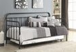 Livingston Dark Bronze Daybed with Trundle by Coaster at Eve Furniture