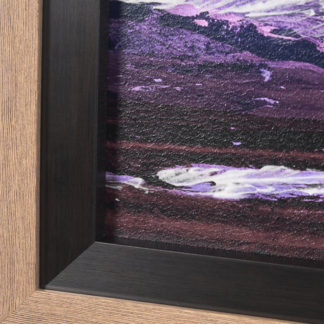Livingston Peak by Gary Blatter a Hand Embelished Textured Framed Photo Art Print Matted under Glass by Mercana at Eve Furniture