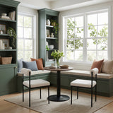 Livorno Ivory Dining Chair by Zuomod at Eve Furniture