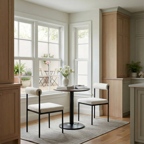 Livorno Ivory Dining Chair by Zuomod at Eve Furniture