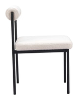 Livorno Ivory Dining Chair by Zuomod at Eve Furniture