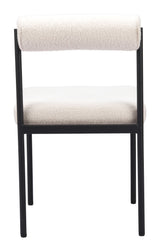 Livorno Ivory Dining Chair by Zuomod at Eve Furniture