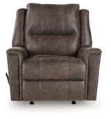 Lixtowel Walnut Recliner by ASHLEY FURNITURE at Eve Furniture