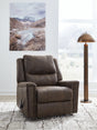 Lixtowel Walnut Recliner by ASHLEY FURNITURE at Eve Furniture
