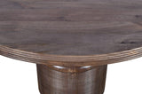 Liyana Natural Tan Solid Wood Round Dining Table by Modus Furniture at Eve Furniture