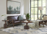 Liyana Solid Wood Round Coffee Table in Natural Tan by Modus Furniture at Eve Furniture