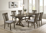 Lloyd Brown Dining Side Chair, Set of 2 by Crown Mark at Eve Furniture