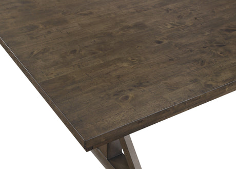 Lloyd Brown Rectangular Dining Table by Crown Mark at Eve Furniture