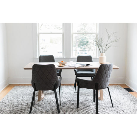 Lloyd Dark Grey Dining Chair (Set of 2) by MOES at Eve Furniture
