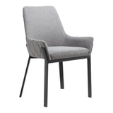 Lloyd Dark Grey Dining Chair (Set of 2) by MOES at Eve Furniture